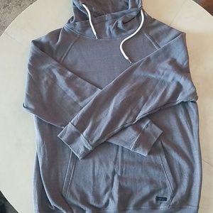 Never worn grey wide neck sweatshirt XL